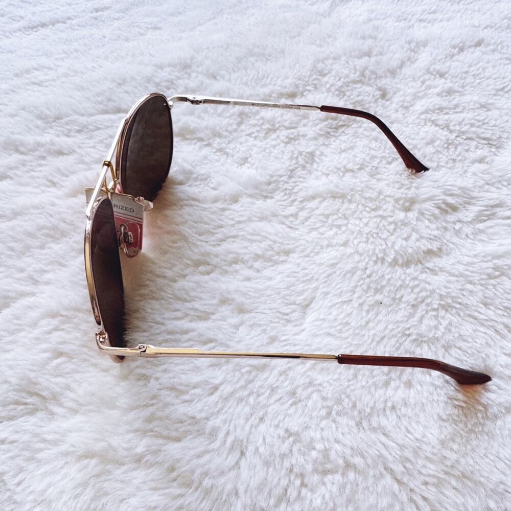 Felix Orange Polarized Mirrored Sunglasses - Picture 7 of 13